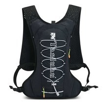 마라톤 런닝 가방 아웃도어 백팩 트레일 조깅 러닝, 상세 페이지 참고, 블루 + 250ml 물병 2개 + 워터백