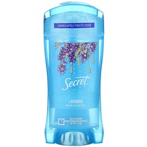 Secret 48시 클리어 젤 데오드란트 라벤더 2.6oz