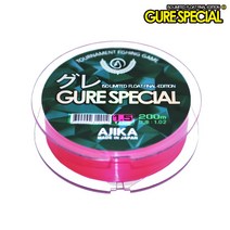 아지카 구레 스페셜 최강원줄 플로팅 무공사 200미터 초강력원줄 감성돔 벵에돔 참돔 부시리, 핑크, 3호