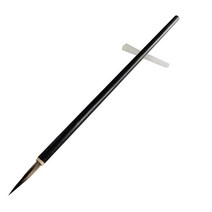 동양 서예붓 110 Pcs 다람쥐 머리 브러쉬 후크 라인 펜 서예 스틸 막대 Penholder 화가 수채화 그림 미술 용품, [01] 10 Pcs