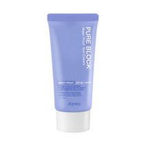 어퓨 퓨어블록 내추럴 워터프루프 선크림 SPF50+ 50ml
