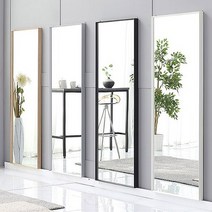 벽걸이형 와이드 전신거울 (화이트), 없음