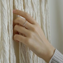 순은반지 동반함 송이 무드 S925 트렌드 스타일리쉬 클래식 구제 개성 위빙 라탄 몰딩 단아한 여성 2304100728