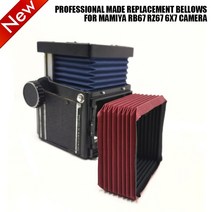 mamiya rb67 rz67 6x7 카메라 용 전문 교체 벨로우즈, 푸른