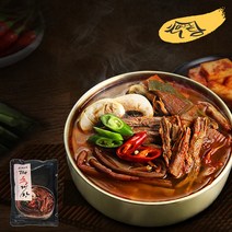 토우담 이거네 The 파육개장 600g 당일발송 대용량 푸짐한 건더기 얼큰한 육개장 해장국 안주, 3봉