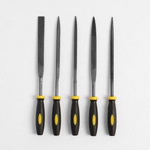 정밀 철공용줄 막대 야스리 쇠줄 5종세트 18cm