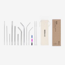 환경을 생각하는 스테인레스 빨대 세트모음, 없음, (밴딩형 Bend 세트) / 내입맞춤 환경보호 SET