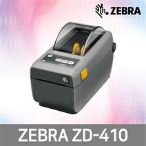 ZEBRA 제브라 ZD-410 감열프린터 바코드프린터 감열전용, 1개, ZD-410(블루투스+USB)/