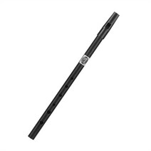 골드플룻 금속 플루트 목관 악기 아일랜드 휘슬 C/D 키 주석 페니 6 홀, Black D Key 30.5 cm (Thanks), 06 Black D Key 30.5 cm, 06 블랙 D 키 30.5 cm