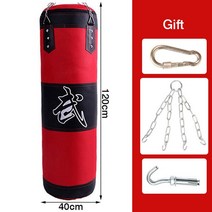 복싱샌드백 2022 새로운 피트니스 체육관 근육 훈련 모래 가방 권투 mma 장비 교수형 산다 태권도 가정용, 120cm