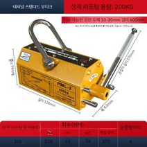 리프팅 자석 리프마 마그네트 호이스트 마그넷 0.5톤 1톤, A타입 리프팅 자석