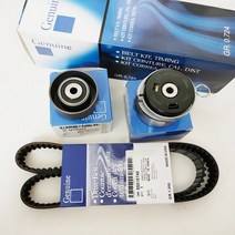 타이밍벨트 타이밍 벨트 키트 텐셔너 OEM #24422964 24436052 95516740 55574864 09-14 쉐보레 크루즈 소닉 에피카 뷰익 리갈 1.6L 1.8L, 3PCS