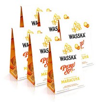 Wasska Peruvian Pisco Sour Mix - Maracuya (Passion Fuit) - 4.4 Oz (6-Pack), 1