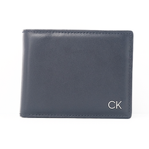캘빈클라인 남성 천연가죽 반지갑 130014 네이비