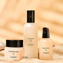 인큐텐 로아센 스킨케어 3종세트 미스트+세럼+크림