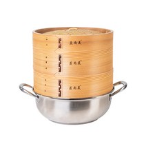 편백나무 찜기 풀세트 세이로무시 인덕션 히노끼 편백찜 만두 나무 찜통 3단 대나무 사각 떡, 32cm