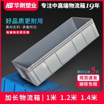 대형 플라스틱 박스 물류 상자 이사 창고 운반 산업 화물, 600*400*450mm 손잡이 구멍 있음, 보람