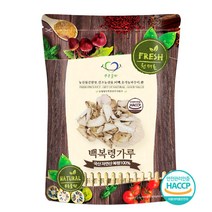 푸른들판 국내산 백복령 복령 분말 가루 100% 국산 백봉령 봉령 HACCP 인증 소나무 뿌리 흰솔풍령 차, 1개