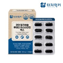 터치럭키 코어 밀크씨슬 루테인 아스타잔틴 맥스 27g, 1개, 30정