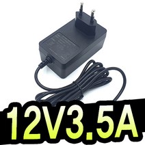 명호전자 12V 3.5A 아답터 어댑터 노트북아답터 모니터, 12V3.5A 벽걸이형