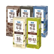 매일유업 S매일두유 4종 99.9/고단백/검은콩/초콜릿 24팩+24팩 골라담기 (총 48팩), 매일두유 검은콩 190ml 24팩_매일두유 초콜릿 19
