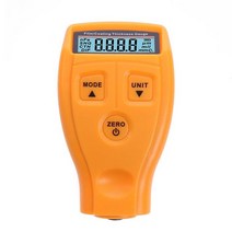 물리 측정 기기 자동차 페인트 코팅 두께 GM-200 게이지 LCD 디스플레이 휴대용 0 1.80mm, [01] 주황색, 01 주황색
