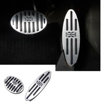 BMW 미니페달 클럽맨 컨트리맨 2세대 3세대 페달 악셀 브레이크 페달커버 미니쿠퍼악세사리, (02)black jack, 미니