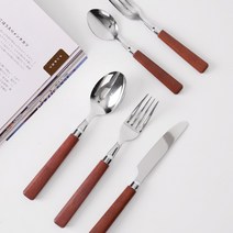 일본 멀바우 우드스타일 커트러리 모음, 멀바우 우드스타일[티스푼/1P]