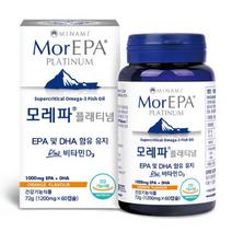 미나미 모레파 플래티넘 72g, 3개, 60정