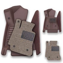 현대-오토메이트 6D 카매트 코일매트 풀세트, 다크브라운, 그랜저 HG (11~17)