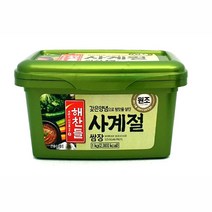 해찬들 갖은양념 쌈장 캠핑용 바베큐장 요리소스 레시피 나물반찬 야채쌈 양념장, 1개, 해찬들 재래식된장1kg