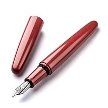 WANCHER 꿈 만년필 DREAM PEN 마코토 에보나이트 샌드레드 Sand Red 시가 모양 만년필 (M 중자)