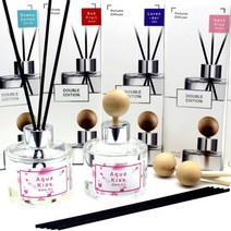 마이KIDMALL_HT 올레비엔 퍼퓸 디퓨저 더블에션 120ml x 2ea 5종 자동차방향제 향기 퓨져 차량용 용방향제_MMY키드MAl몰, 선택-옵션-☆블랙체리 014652