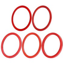 자전거부품 바텀 브라켓 5pcs 산악 자전거 플라이휠 와셔 하단 브래킷 축 가스켓 MTB 알루미늄 합금 자전거 허브 스페이서 가스켓 스페이서, WHITE+프랑스