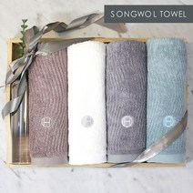 송월타월 호텔컬렉션 플로우44 뱀부얀100% 고급타월, 회색, 1개