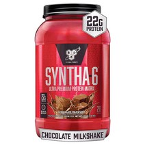 BSN 신타6 웨이프로틴 2.91Lbs 28서빙 Chocolate Milkshake 단백질 파우더 쉐이크 보충제 BSN037 15p30