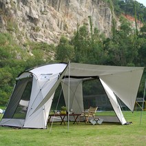 비달리도 가족캠핑 10인용 대형쉘터 감성 사계절 화목난로 여름휴가 장박거실 전실리빙쉘, 10인용 대형 쉘터