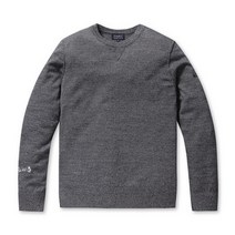 파리게이츠 파리게이츠긴팔 C 51193SR104_GY 남성 슬리브 디테일 베이직 울니트 51193SR104_GY
