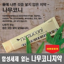 합성세제 없는 나무코니치약 125g 여행용 증정 편백나무오일 좋은치약 무불소 항암, 125g x 1개+여행용 1개