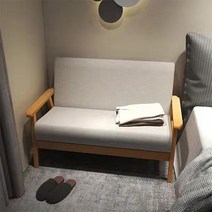 자네트 삼익레이크아이보리 패브릭 미니멀리즘 북유럽 모던한 커버 삼익가구 라자쇼파3인용 조은, 64x59x71 cm E
