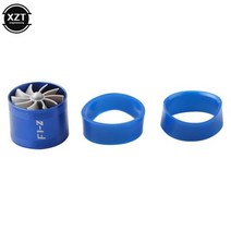 자동차 공기 흡입 터빈 수리 터보 가스 연료 오일 세이버 팬 과급기 호스 직경 65-74mm, blue, blue, 1개