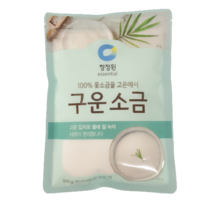 청정원 구운소금( 100% 꽃소금), 9개, 500G