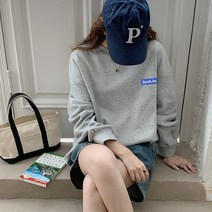 [자체제작] 아울 자수 맨투맨
