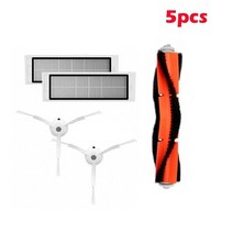 샤오미 미 로보락 S5 맥스 S50 S51 S6 Xao Xio 로봇 진공 청소기 브러시 커버 걸레 헤파 필터 교체 부품, E