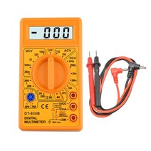 디지털 멀티 미터 LCD DT-830 AC DC 전압 다이오드 주파수 다중 테스터 전류 부저 기능이있는 발광 디스플레이, [02] B