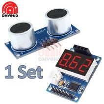 HC-SR04P 초음파 센서 측정 거리 Arduin 로봇 웨이브 검출기 Rangin 모듈 용 LED 디스플레이, 01 1set