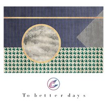 산뜻한 북유럽 아트 러그 독특한디자인 봄 홈스타일링 먼지안나는 부드러운 카페트 거실 침실 식탁 아이방 원룸 사계절 특대형 숙박업 집들이 감성 선물 북유럽인테리어 선택29