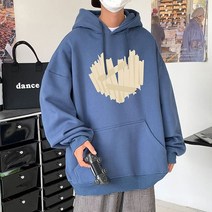 하트 헤일로 오버핏 후드티 남녀공용