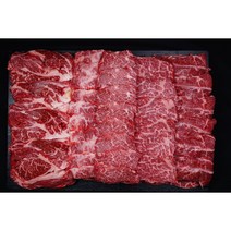 한우 등심 살치살 부채살 꽃등심 황제갈비살 구이용 1kg 6인분