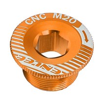YSSHOP 시마노 자전거 사이클링용 경량 크랭크 커버 나사 크랭크셋 볼트, M20, 알루미늄 합금, 금